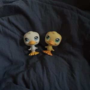 LPS duck duo (ORIGINAL 2004 HASBRO)